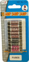9 P/K MIXED FUSES- 5X13 AMP 2X 3 AMP AND 2X5 AMP. PP1162