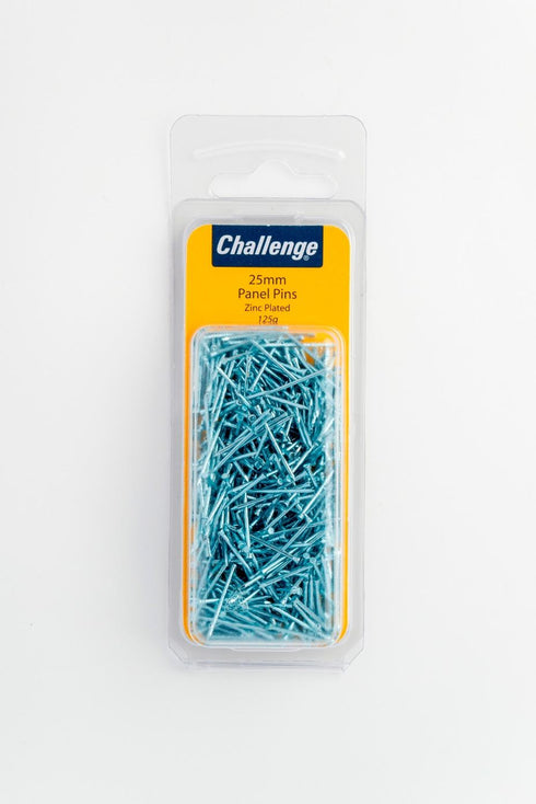 Panel Pins 25mm - Zinc Plated for Durability | FS40296