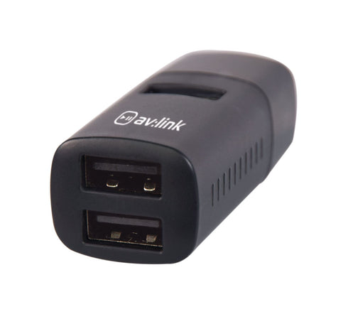 USB-C Hub - AV LINK 3 Port Mini Type-C Connector | 500.103UK