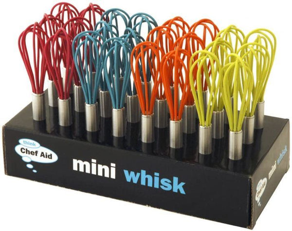 Mini Whisk - Chef Aid Cute Retro Colourful Assorted 10E29200
