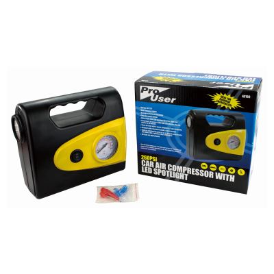 Car Air Compressor with LED Spotlight - AC150 Pro User