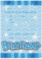 14 HAPPY BIRTHDAY INVITES ENVELOPES BLUE. DP08025