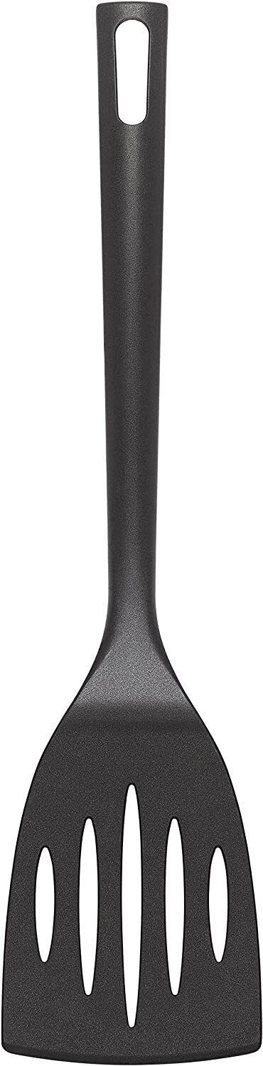 Black Kitchen Turner - CHEF AID 10E02403 Durable Cooking Spatula