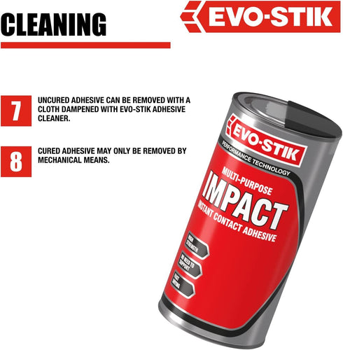 Instant Contact Adhesive - EVO-STIK 500ML 30812366