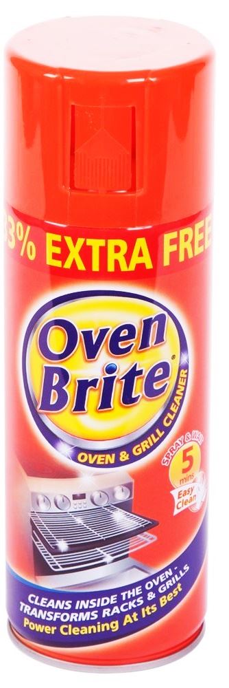 Grill Cleaner Spray - Brite Oven & BBQ Rack Cleaning Solution 400ml