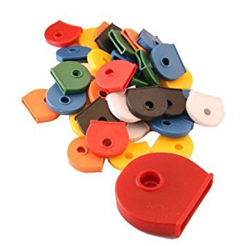 Key Cap Covers - STAR PACK 8 Assorted Colours 72159