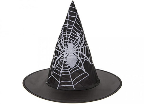 HAUNTED HOUSE CHILDS NYLON WITCH HAT BLACK. PI972002
