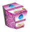PAN AROMA SCENTED PRINTED GLASS CANDLE - PINK ORCHID. PAN0680