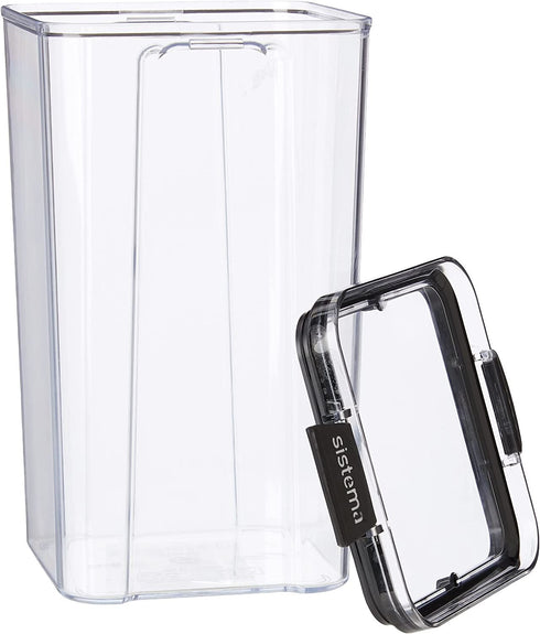 SISTEMA ULTRA CLEAR TRITAN SQUARE CONTAINER 1.3L. SIS51403