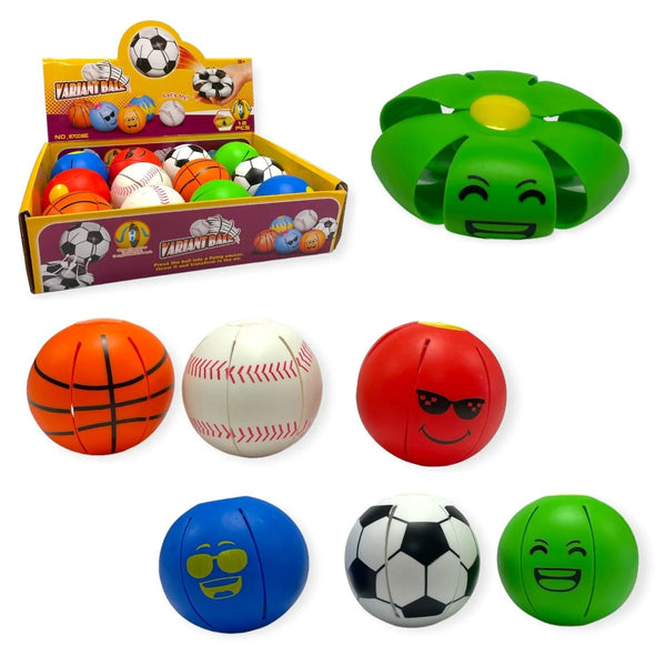 Colour Popper Ball 8cm - Vibrant Fun for All Ages | HU1337
