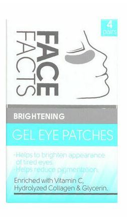 FACE FACTS GEL EYE PATCHES - BRIGHTENING 4/PK. 14436-150