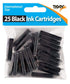 Fountain Pen Cartridges - TIGER 25 Universal Black Ink