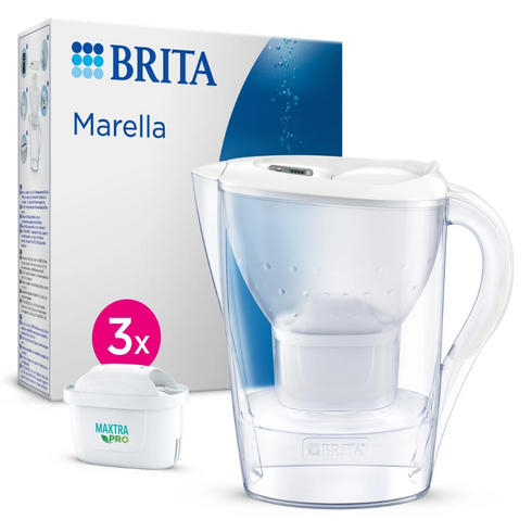 BRITA MARELLA WATER FILTER JUG COOL GRAPHITE 2.4LTR. 1051121
