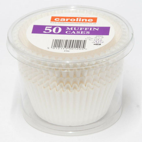Deep Muffin Cases - Caroline 50x38mm Pack of 50 | 1706