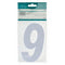 Wheelie Bin Stickers - ASHLEY NO. 9 NUMBER 2/PK WS519