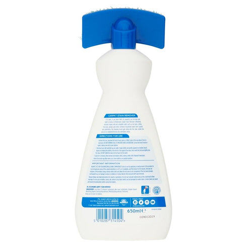 Carpet Stain Remover - Dr Beckmann 650ML with OXI Action