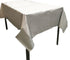 TABLE COVER WITH FLANNEL BACKING SILVER. 505033S