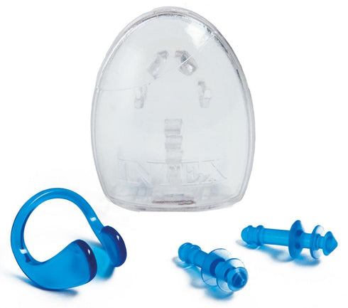 Swimming Ear Plugs & Nose Clip Set - TY721 with Case for Pool & Sea