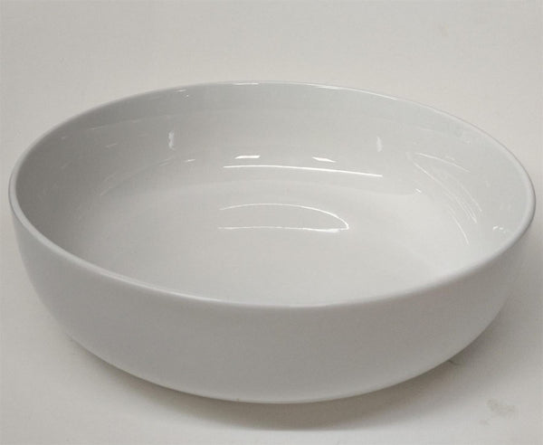 CARNABY ISLINGTON ROUND WHITE PORCELAIN PASTA BOWL 8" / 21CM. CRM1484GE