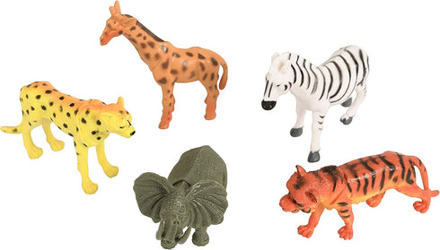 Jungle Animal Toys - HTI WILD WORLD 6 Pack 1374212