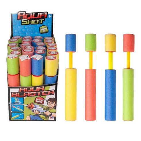 Foam Water Blaster - AQUA SHOT Assorted Shooter Fun | 1373426