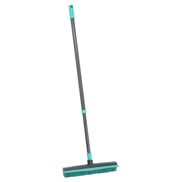 Extendable Rubber Broom with Squeegee - JVL 20-060GY
