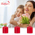 PACK OF 10 RED PILLAR CANDLES 40 X 90 MM. PS17918
