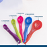 ASHLEY MULTICOLOURED MEASURING SPOON 5/PK. BB-MS251