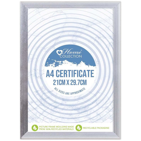 Silver Certificate Frame - ANKER A4 21x29.7cm BDAU/1