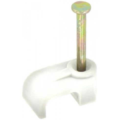 Cable Clips 1.5mm - FAST PAK VALUE 1543 T & E White Pack of 35
