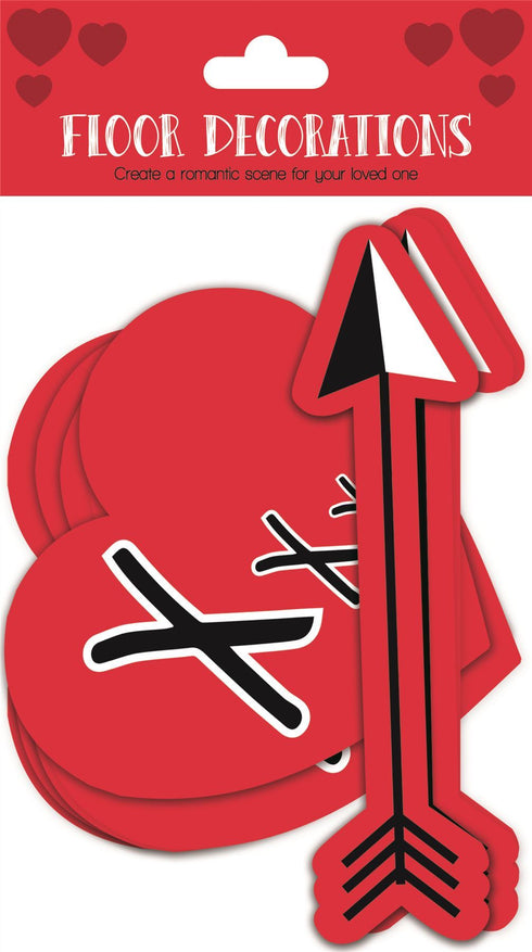 ROMANTIC VALENTINES LOVE FLOOR DECORATION. EW24567