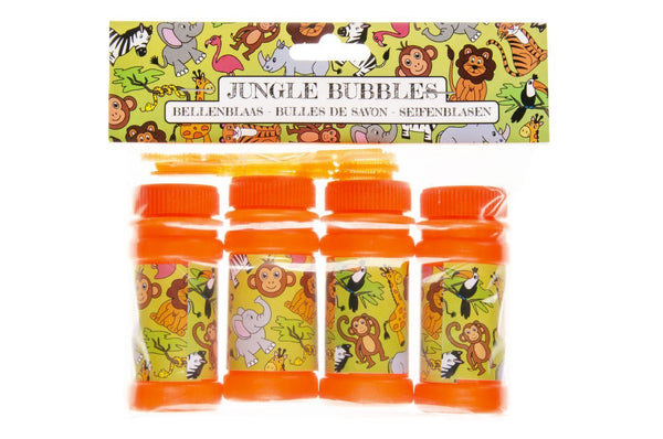 WILD ANIMALS BUBBLES TUBS 60ML 4/PK. LG4913