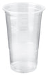 ALL SEASON 1 PINT CLEAR PLASTIC TUMBLERS 16/PK. 2062