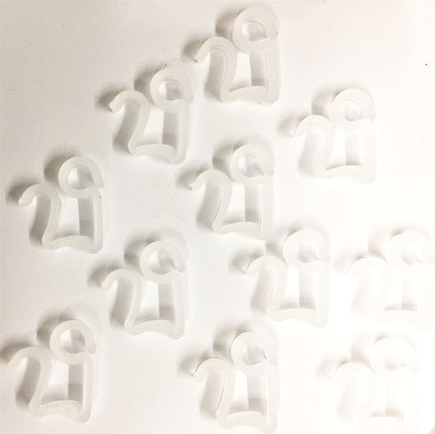 24 UNIVERSAL GUTTER HANGING HOOKS. 20713 HYS85 S85