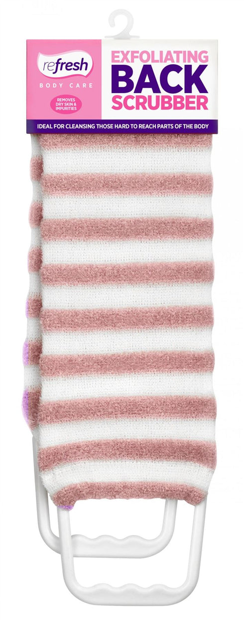 REFRESH EXFOLIATING BACK SCRUBBER MITT BELT WITH. Z62044