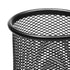 Metal Mesh Pen Holder - Sleek Black Desk Organizer JL3599