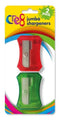 Jumbo Pencil Sharpeners - CR8 2-Pack P2697
