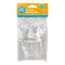 TAKE A TRIP ASSORTED TRANSPERENT TRAVEL BOTTLE SET 4/PK. OL323569CLIP