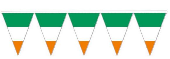 GIANT IRISH PENNANTS BUNTING. DP00186