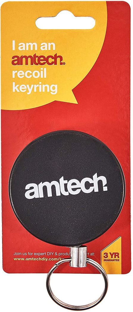Recoil Keyring 90cm - Secure & Convenient AMTECH S6360