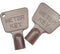 Meter Box Key - STAR PACK 2 Meter Black Plastic 72103