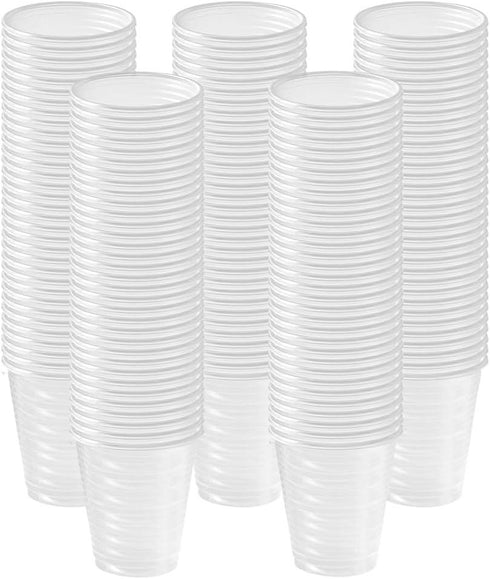 Clear Plastic Cups 200ml - Grab & Go 100 Pack | 10521.07