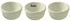 SET OF 3 CERAMIC BOWLS RAMEKINS 5CM. 10A20053