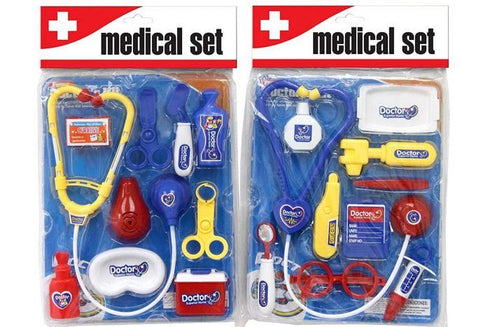 Kids Doctor Playset - Assorted Medical Dress-Up Fun TY6417