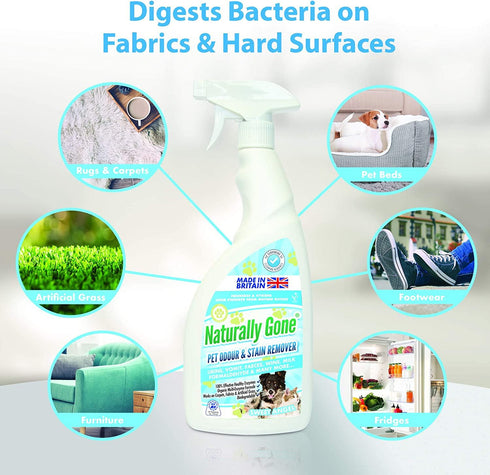 Pet Odour Remover Spray 750ml - Sweet Angel | Naturally Gone