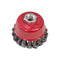Wire Cup Brush - AM-TECH 3" 80MM Twist Knot Wheel Rotary F3360
