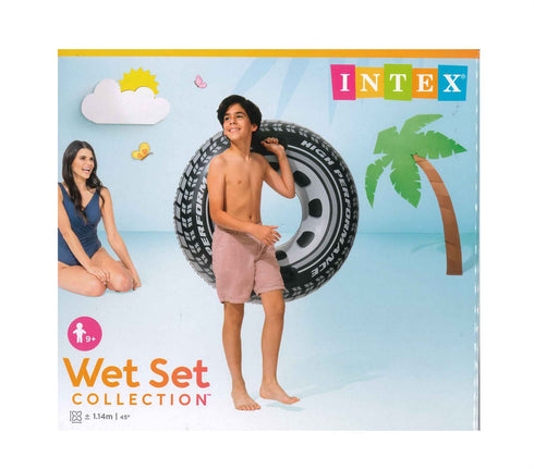 Inflatable Truck Tube - INTEX 45 Inch Pool Float with Handle TY0607