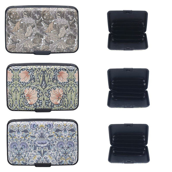ASSORTED ARTISITC FLOWERS CREDIT CARD HOLDER. LP49653