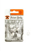 White Picture Hooks - SHAW X Small Hard Wall 5 Pack FS12846