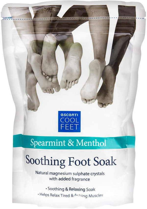 Soothing Foot Soak - Escenti Cool Feet with Spearmint & Menthol 450g